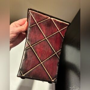 Hobby Lobby metal Geometric Accent Vase
